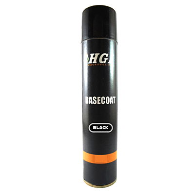 Hydrographics Printing Black Basecoat Aerosol Spray Can (400ML)