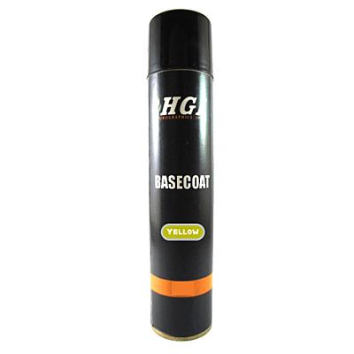 Hydrographics Printing Yellow Basecoat Aerosol Spray Can (400ML)