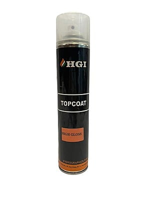 Hydrographics Printing Topcoat Aerosol Spray Can HIGH GLOSS (400ML)
